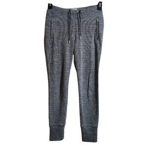 Aritzia Wilfred XXS Gray Casual Tie Front Pull On Jogger Pant Zip Pocket Stretch